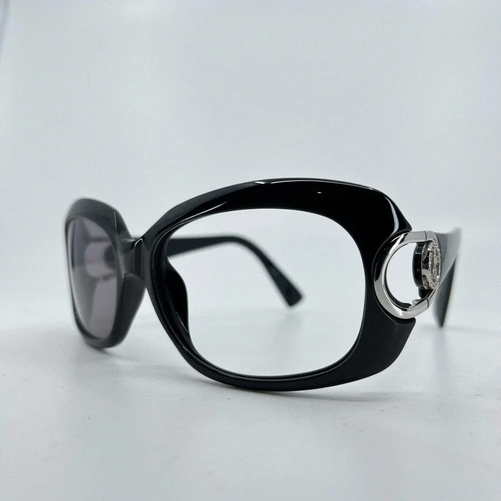 Giorgio Armani GA 654/s D28BN Square Black‎ Sunglasses 57-17-130 7140